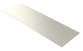 .050 Kick Plate 12in x 34in, 630/US32D Stainless Steel