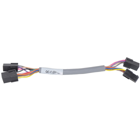 (QC12) 12 Wires-12in Wires Harness, 8 and 4 Pin Connector w/12 Wires, Quick Connect Molex Connectors at Both Ends