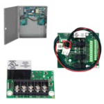 KIT - 4 Amp High Inrush Power Supply, 4 Relay Option Board, Plug-in Fire Alarm Relay, 12/24VDC Field Selectable, Space for Battery Back-Up. KIT - 4 Amp High Inrush Power Supply, 4 Relay Option Board, Plug-in Fire Alarm Relay, 12/24VDC Field Selectable, Space for Battery Back-Up.