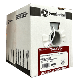 22/4 Stranded Bare Copper, Unshielded, Plenum Jacket, White 1000ft Box 22/4 Stranded Bare Copper, Unshielded, Plenum Jacket, White 1000ft Box