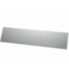 Kickplate 6in x 34in, K1050 .050in Thickness, Beveled Edges, 630/US32D Stainless Steel