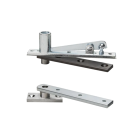 Center Hung Pivot Set, Non-Handed, Light Duty, Interior Doors up to 250lbs Door Width up to 42in, 626/US26D Satin Chrome