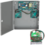 KIT - 4 Amp High Inrush Power Supply, Fused 8 Zone Option Board, 12/24VDC Field Selectable, Space for Battery Back-Up.