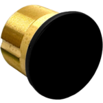Dummy Mortise Cylinder 1in Black, 622/US19 Matte Black