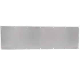 .050 Kick Plate 12in x 34in, 630/US32D Stainless Steel .050 Kick Plate 12in x 34in, 630/US32D Stainless Steel