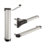 Lion Gate Closer, 180 Degree Closing Range, Up to 165lbs Silver