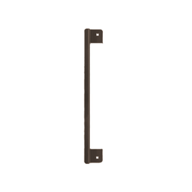 Latch Protector for Narrow Stile Keypad Locks, Overall Size 2-7/8in x 20-1/2in, Cutout Size 16-1/2in, 695/SP313 Duranodic Dark Bronze Latch Protector for Narrow Stile Keypad Locks, Overall Size 2-7/8in x 20-1/2in, Cutout Size 16-1/2in, 695/SP313 Duranodic Dark Bronze