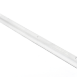 52in Rain Drip Guard, 3/4in W x 1-1/2in H Overall, Milled Aluminum