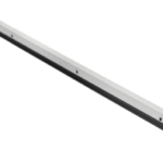 84in Neoprene Overlapping Astragal, 7/8in W Excursion with 9/16in x 1/8in Neoprene, Anodized Aluminum