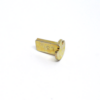 IQ Tailpiece for Schlage and GMS Cylinders, Schlage Cylinder Tailpiece for 145 Series, 2in-2 1/4in Doors (Stamped E3)