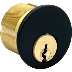 Mortise Cylinder 1in 5-Pin Corbin 60, Adams Rite/Yale Cam, Keyed Alike in Pairs, 622/US19 Matte Black