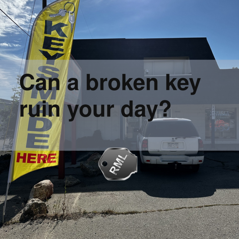 Can a broken key ruin your day?