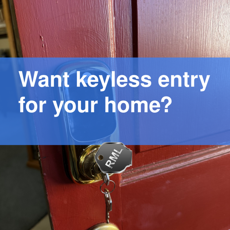 Want keyless entry for your home?