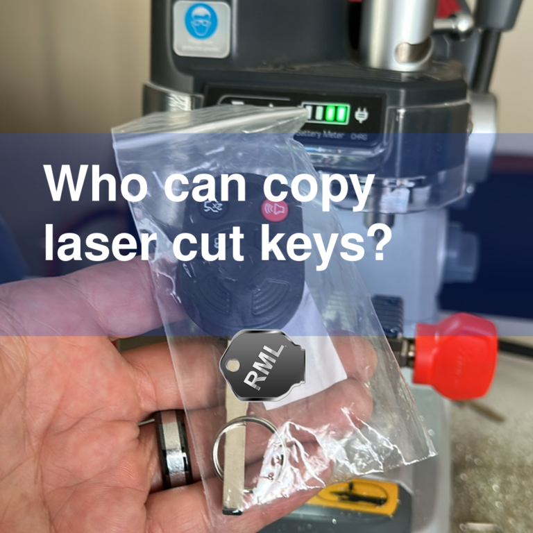 Who can copy laser cut keys?