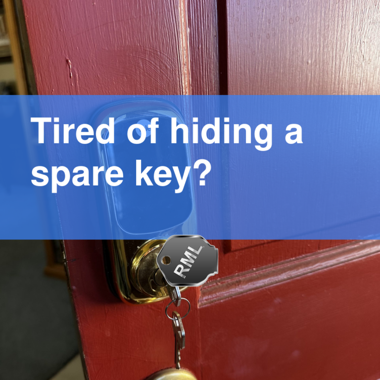 Tired of hiding a spare key?