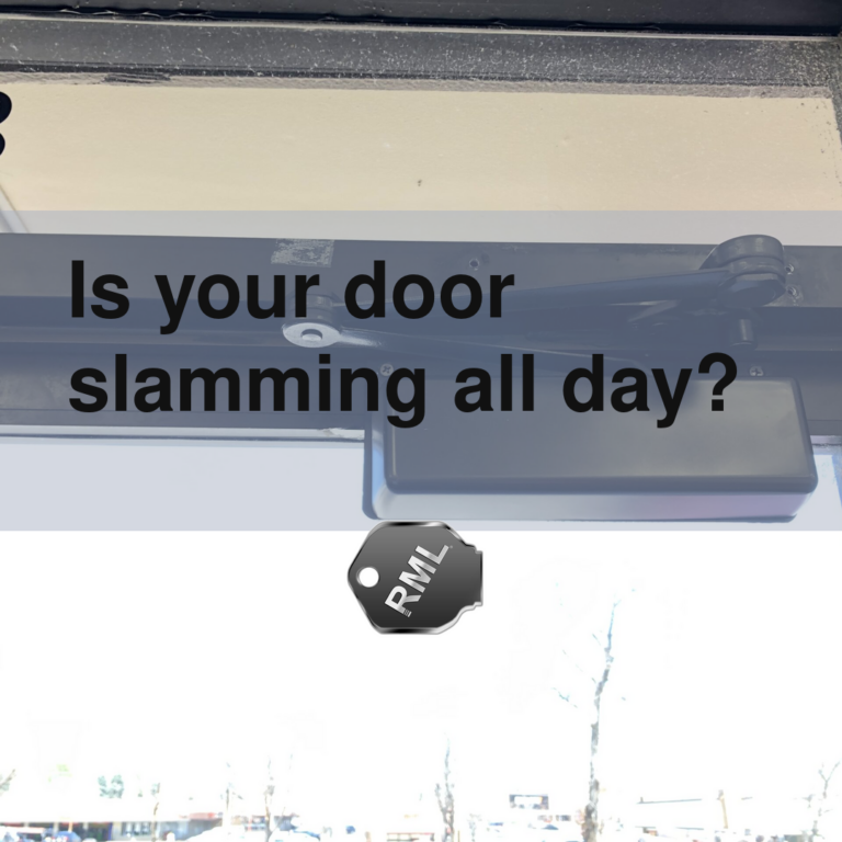 Is your door slamming all day?