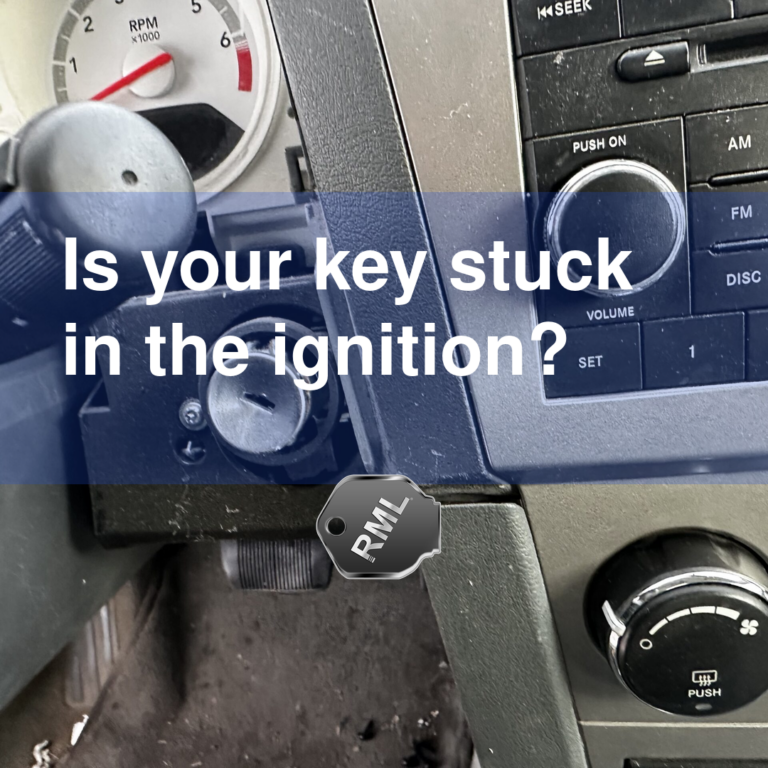 Is your key stuck in the ignition?