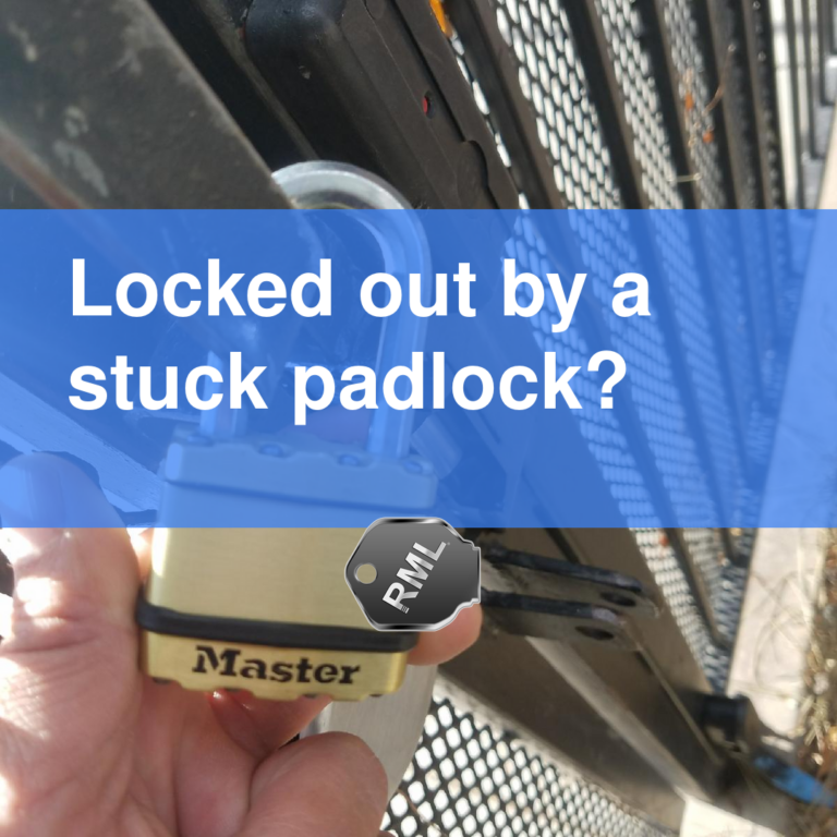 Locked out by a stuck padlock?