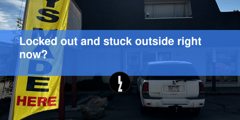 Locked out and stuck outside right now?