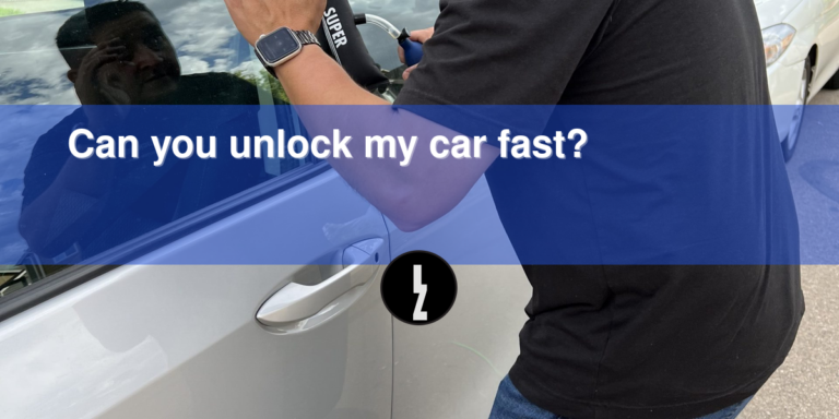 Can you unlock my car fast?