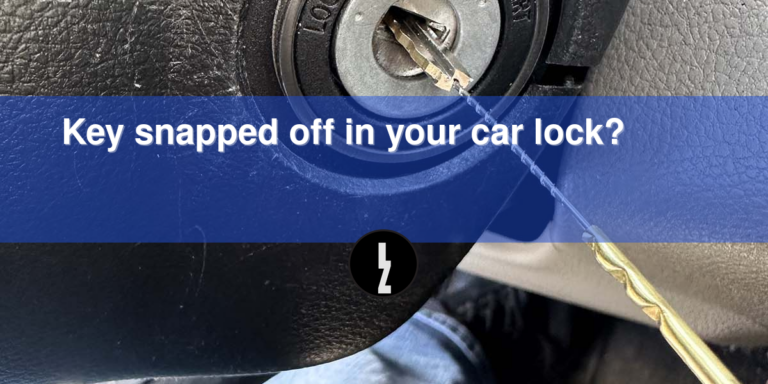 Key snapped off in your car lock?