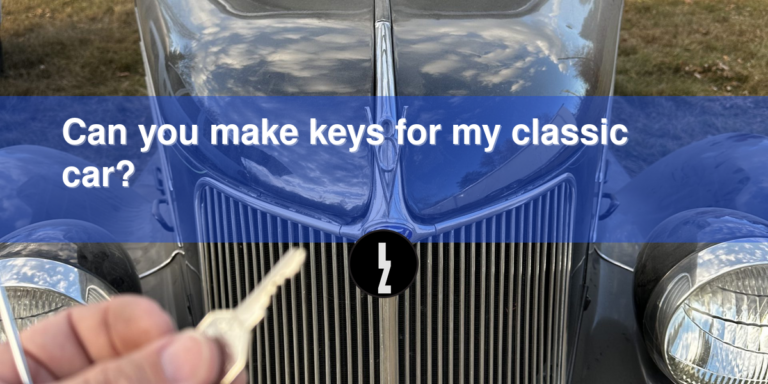 Can you make keys for my classic car?