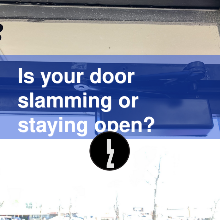 Is your door slamming or staying open?